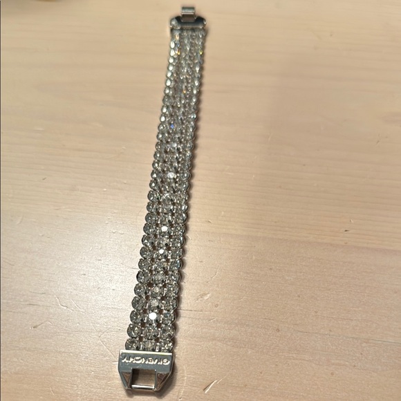 Givenchy Silver Crystal Bracelet - Picture 3 of 8